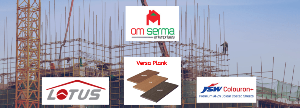 Om serma banner for Roofing Sheet